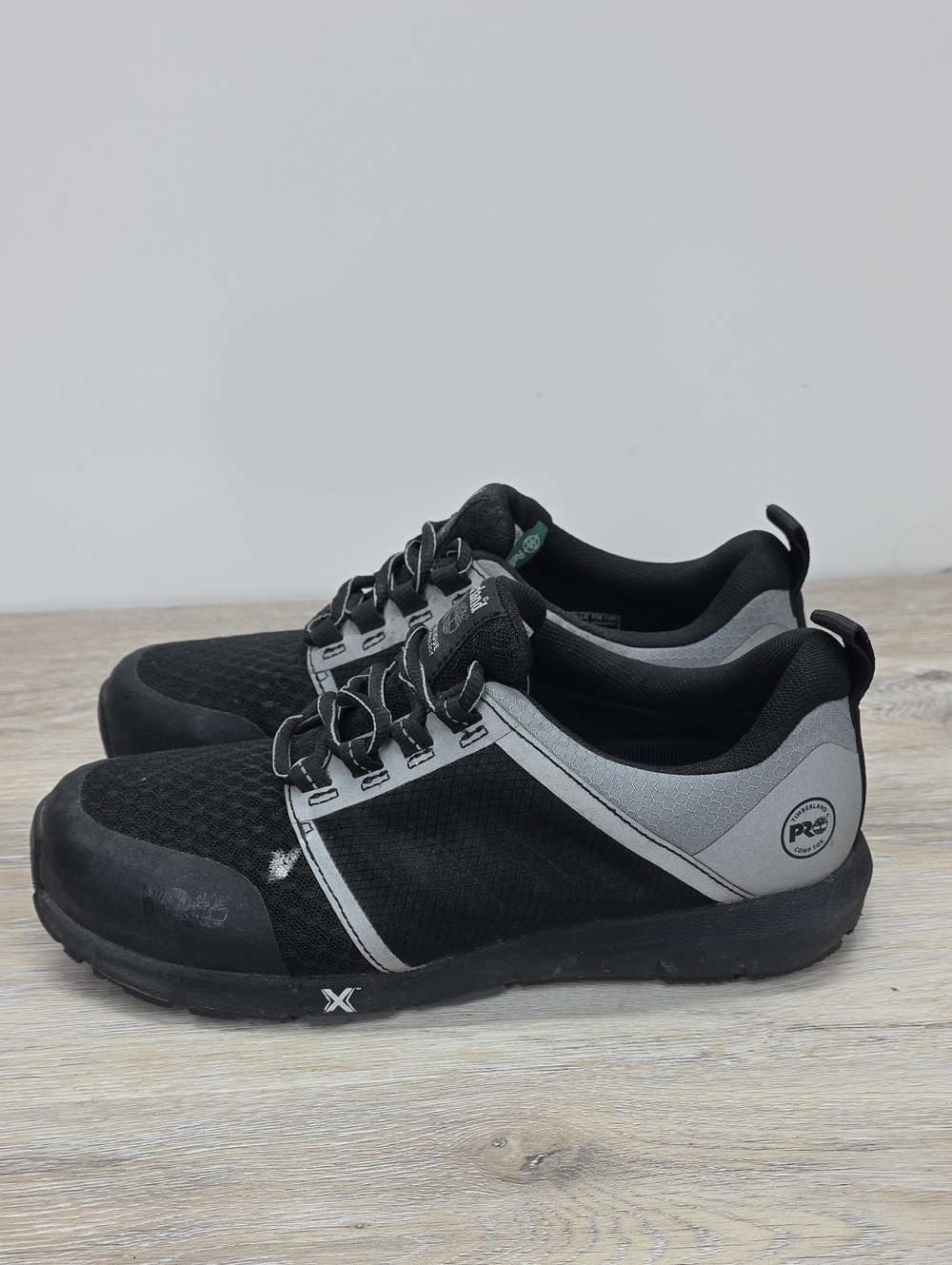 Timberland PRO Women Radius Composite Safety Toe Antifatigue Work Shoe Black 8